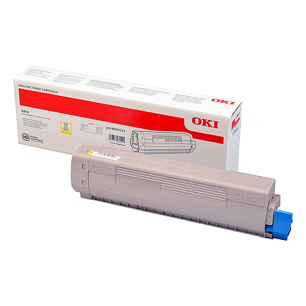 OKI 46471113 toner geel (origineel) 46471113 042742 - 1