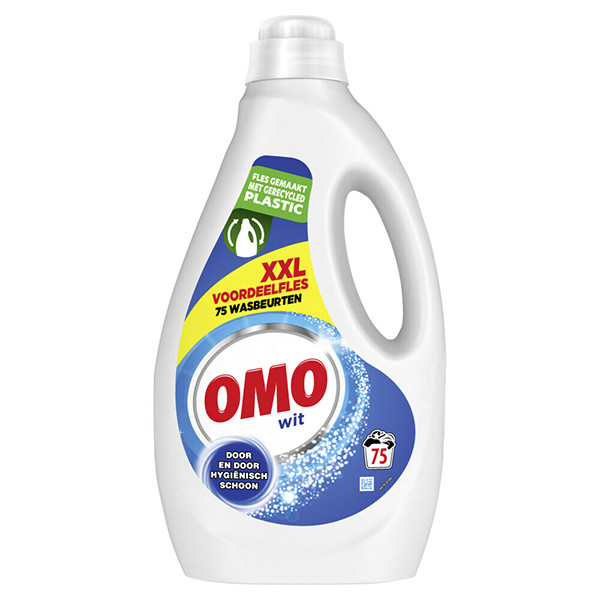 Omo Wit wasmiddel vloeibaar 3.75 liter (75 wasbeurten)  SOM00060 - 1