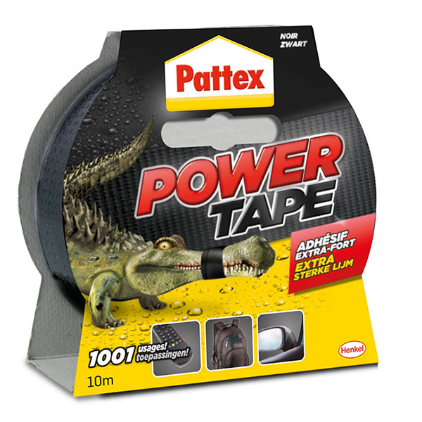 Pattex Plakband Power Tape 50 mm x 10 m zwart 1669219 206200 - 1