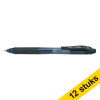 Aanbieding: 12 x Pentel Energel BL107 rollerpen zwart