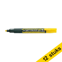 Aanbieding: 12x Pentel SMW26 krijtstift geel (1,5 - 4,0 mm schuin)