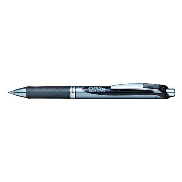 Pentel Energel BL80 rollerpen zwart 016434 210358 - 1