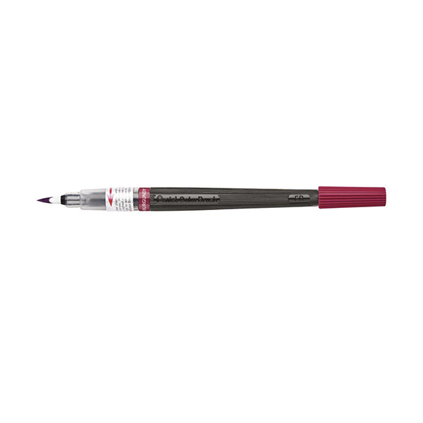 Pentel XGFL penseelstift bordeauxrood 020092 210287 - 1