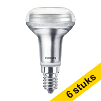 Aanbieding: 6x Philips E14 ledlamp Classic reflector R50 dimbaar 4.3W (60W)