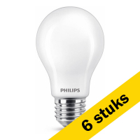 Aanbieding: 6x Philips E27 ledlamp peer mat warm wit 4.5W (40W)