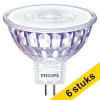 Aanbieding: 6x Philips GU5.3 led-spot 2700K 7W (50W)