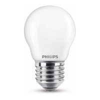 Philips E27 ledlamp kogel mat 2.2W (25W) 929002027328 LPH02360