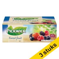 Aanbieding: 3x Pickwick Bosvruchten thee (100 stuks)