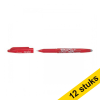 Pilot Aanbieding: 12x Pilot balpen Frixion rood  240072