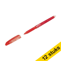 Pilot Aanbieding: 12x Pilot rollerpen Frixion Point rood  240089