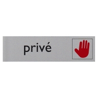 Posta Picto bordje privé (16,5 x 4,5 cm) 0039073 400282