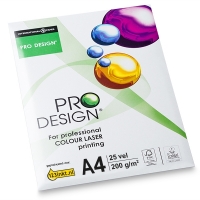 Pro-Design papier 1 pak van 25 vellen A4 - 200 g/m²  069007