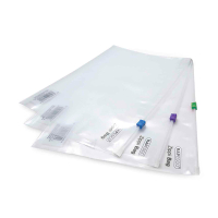 Rapesco zichtmap met plastic zipsluiting transparant A4+ (5 stuks) 0978 202067