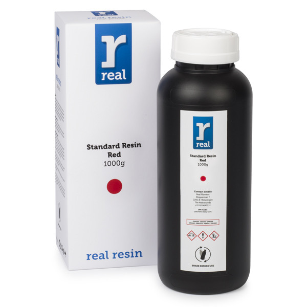 Real standaard resin rood 1 kg RLRSTR10 DAR00919 - 1