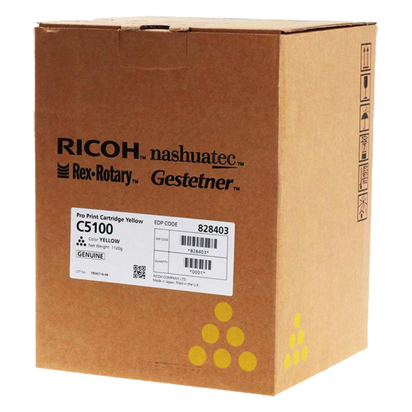 Ricoh 828226 toner geel (origineel) 828226 828403 073526 - 1