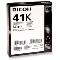 Ricoh GC-41K gel inktcartridge zwart hoge capaciteit (origineel) 405761 902425