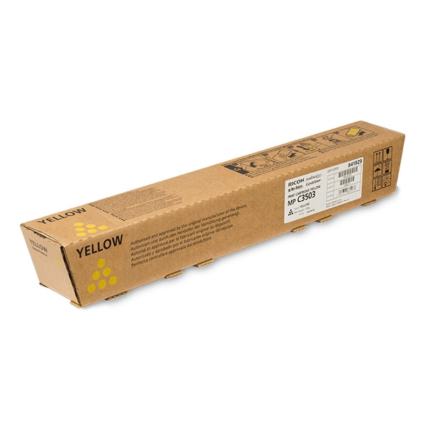 Ricoh MP C2503 toner geel (origineel) 841929 903301 - 1