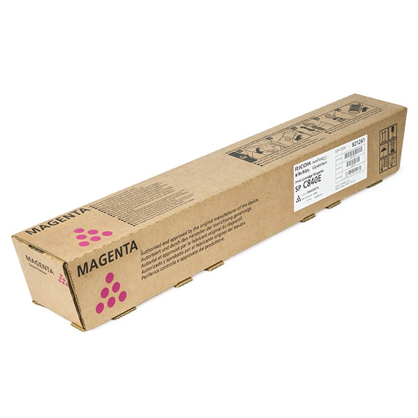 Ricoh SP C840E toner magenta (origineel) 821261 066928 - 1