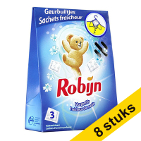 Aanbieding: 8x Robijn Morgenfris geurbuiltjes kastverfrisser (3 stuks)