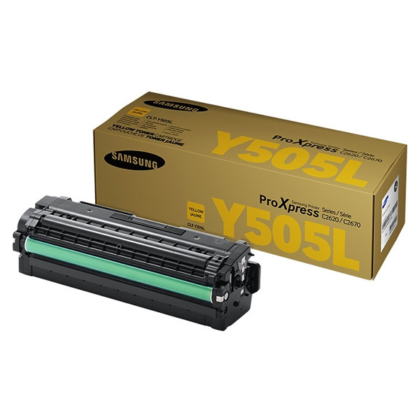 Samsung CLT-Y505L (SU512A) toner geel (origineel) CLT-Y505L/ELS 092122 - 1