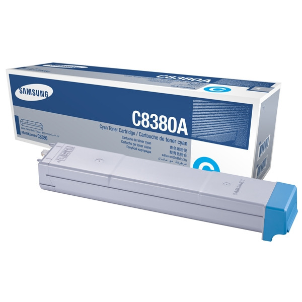 Samsung CLX-C8380A (SU575A) toner cyaan (origineel) CLX-C8380A/ELS 033640 - 1