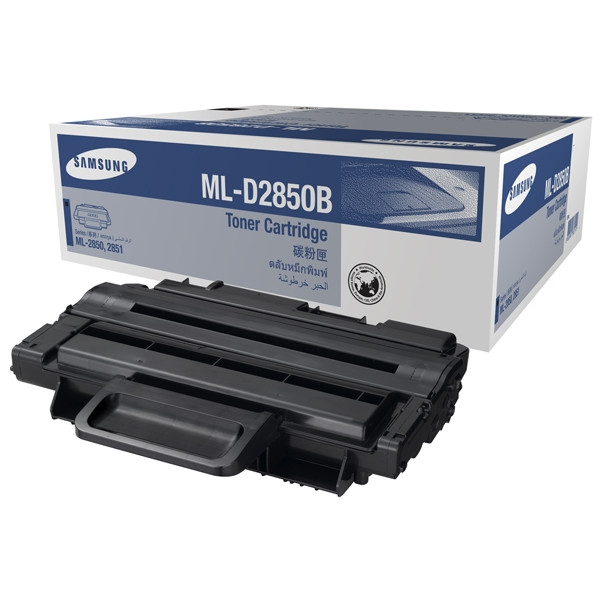 Samsung ML-D2850B (SU654A) toner zwart hoge capaciteit (origineel) ML-D2850B/ELS 033614 - 1