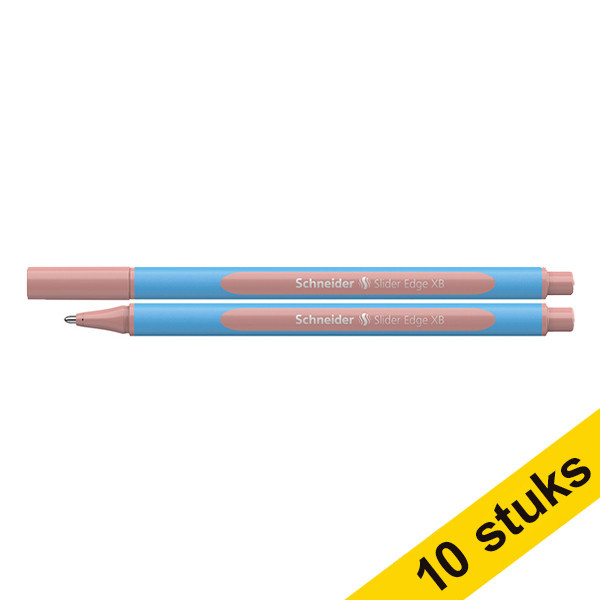 Schneider Aanbieding: 10x Schneider Slider Edge Pastel balpen blush  217259 - 1