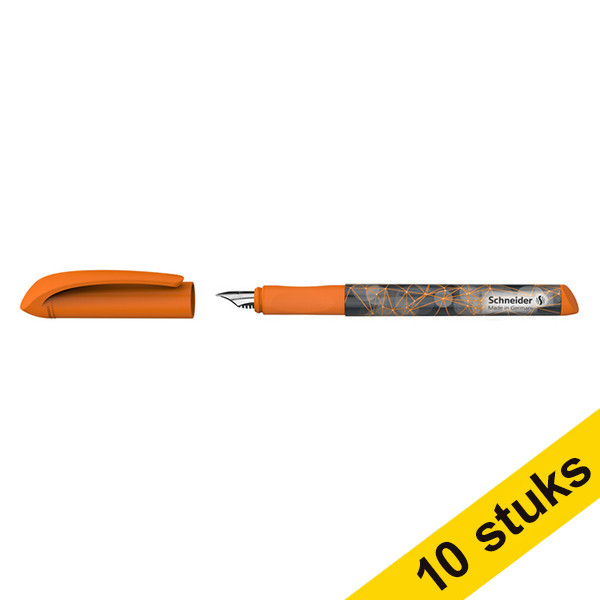 Schneider Aanbieding: 10x Schneider Voice vulpen oranje  240004 - 1