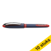 Aanbieding: 10x Schneider balpen Rollerball One Business rood