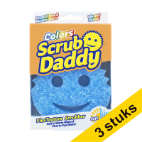 Aanbieding: 3x Scrub Daddy Colors spons blauw