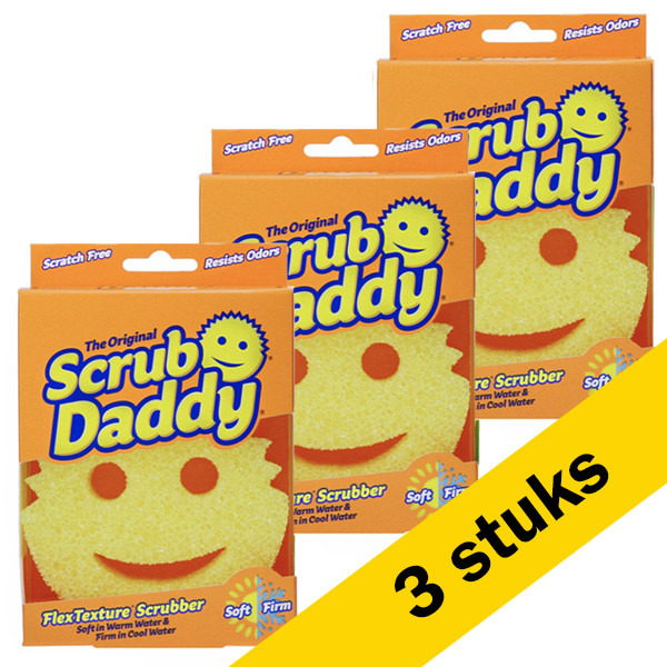 Scrub Daddy Aanbieding: 3x Scrub Daddy Original spons  SSC00235 - 1