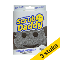 Aanbieding: 3x Scrub Daddy Style Collection spons grijs