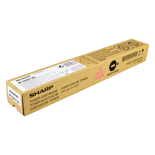 Sharp BP-C50GTMA toner magenta (origineel) BPC50GTMA 032274 - 1