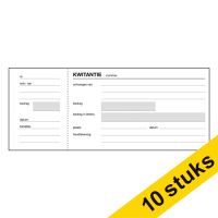 Aanbieding: 10x Sigel Expres kwitantieboekje 84 x 205 mm (100 vellen)