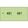 Sigel Expres nummerblok 1-1000 groen (10 blokjes van 100 vellen) 76153 208550 - 1