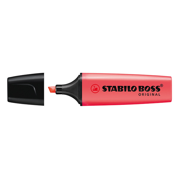 Stabilo BOSS fluostift fluorescerend rood 7040 200008 - 1