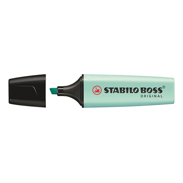 Stabilo BOSS fluostift pastelblauw 70-113 200077 - 1