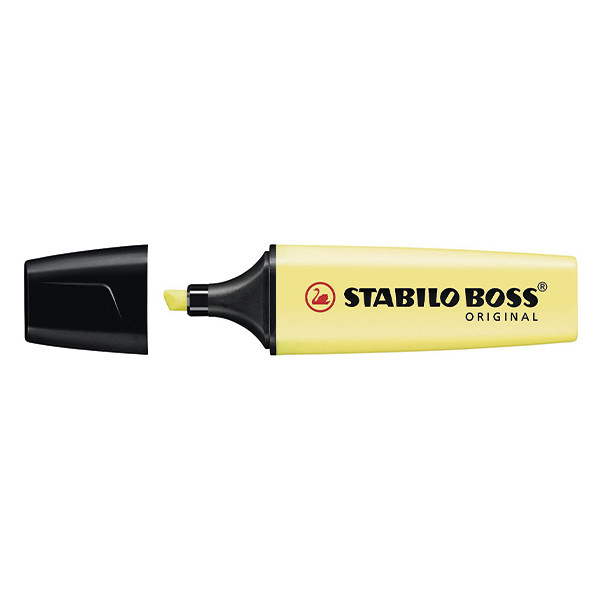 Stabilo BOSS fluostift pastelgeel 70/144 200081 - 1