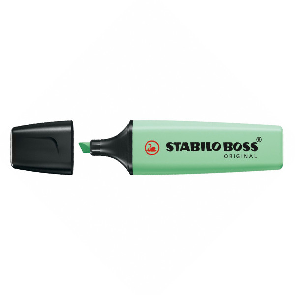 Stabilo BOSS fluostift pastelgroen 70-116 200079 - 1