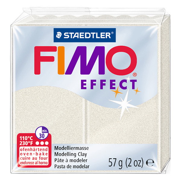 Staedtler Fimo effect klei 57g metallic parelmoer | 08 8020-08 424628 - 1