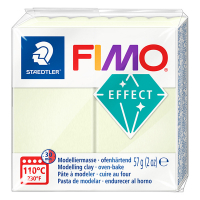 Staedtler Fimo effect klei 57g nachtlichtend (glow in the dark)  | 04 8020-04 424622