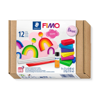 Staedtler Fimo klei soft 25g basis (9 stuks) 802310 209645