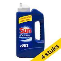 Aanbieding: 4x Sun vaatwaspoeder 1,36 kg (80 wasbeurten)