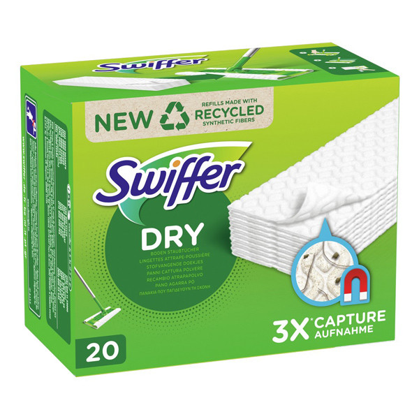 Swiffer Sweeper Dry vloerdoekjes droog navulling (20 stuks)  SSW00065 - 1