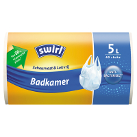 Swirl vuilniszak met handvat voor badkamer 5 liter (40 stuks)  SSW00108