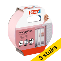 Aanbieding: 3x Tesa Professional Sensitive schilderstape 38 mm x 25 m