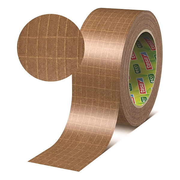 Tesa Eco Ultra Strong verpakkingstape bruin papier 50 mm x 25 m (1 rol) 56000-00000-00 203382 - 2