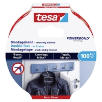 Tesa Powerbond montagetape voor tegels en metaal 19 mm x 5 m 77747-00000-00 202323