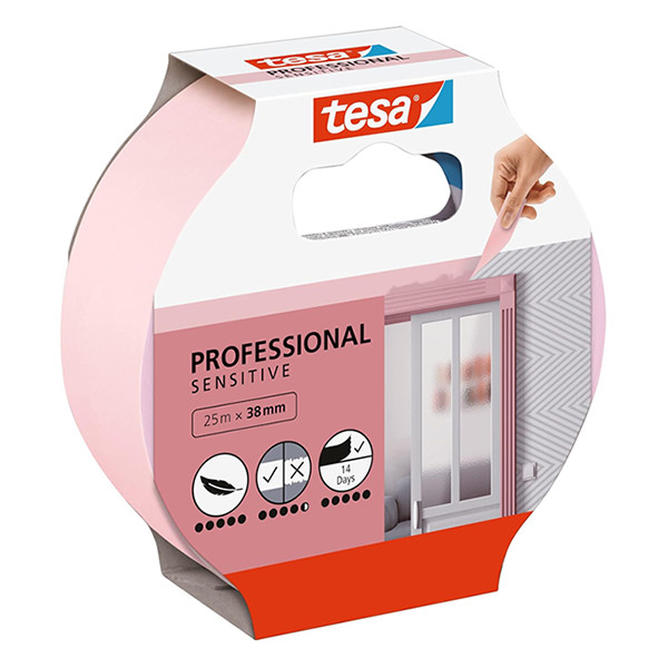 Tesa Professional Sensitive afdekplakband 38 mm x 25 m 56261-00000-04 203378 - 1