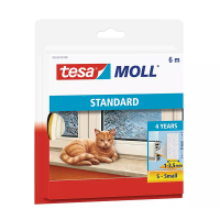 Tesa TesaMoll Standard I-profiel tochtstrip wit 6 m x 9 mm 05559-00100-00 203314